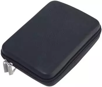Troika Make-up- und Manik&uuml;re-Etui, Leder/Samt, schwarz (CBO11/BK)