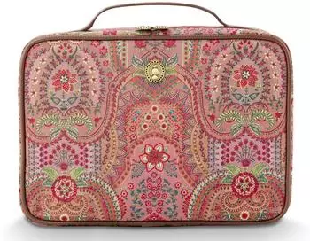 PiP Studio Casey Beauty Case Jabali Red, geblümt (51.274.302)