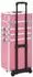 vidaXL Make-up Trolley Aluminium rosa (91816)