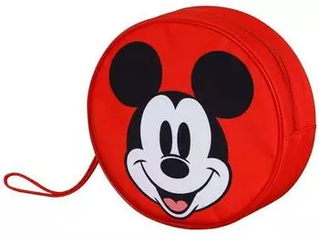 Disney Micky Maus Face Jumbo Kosmetiktasche, schwarz (07502)