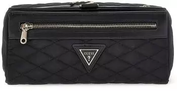 Guess Beauty Case Steppung, schwarz, goldfarben