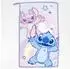 CERDÁ LIFE'S LITTLE MOMENTS Stitch Kulturbeutel-Set mit Kamm und Handtuch blau