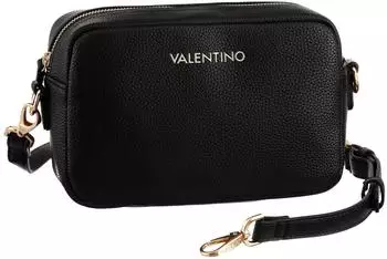 Valentino Bags Brixton Soft Cosmetic Case with Strap, schwarz