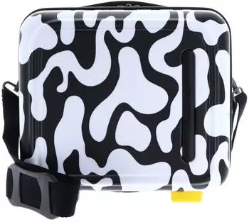 Mandarina Duck Logoduck+ Beauty Case Moire schwarz (P10UJN01)