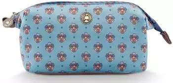 PiP Studio Cooper Kosmetiktasche Jaipur Flower, klein, blau