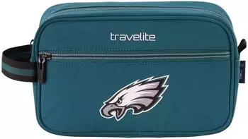 Travelite NFL Kulturtasche Philadelphia Eagles, Polyester, 3L (004701-04)