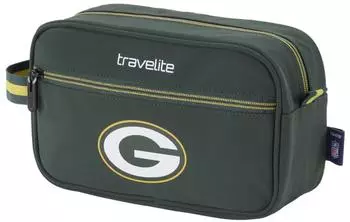 Travelite NFL Kulturtasche Green Bay Packers, Polyester, 3L (004701-80)