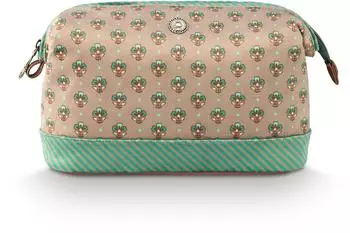 PiP Studio Cooper Kosmetiktasche Large Jaipur Flower, hellgrün (26x12x18)