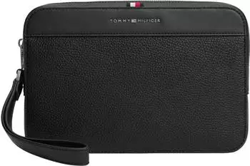Tommy Hilfiger TH Corp Kulturbeutel / Central Pouch (AM0AM14822) black