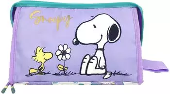 CyP Brands Snoopy Kosmetiktasche, dunkelviolett (NC23-01SY)