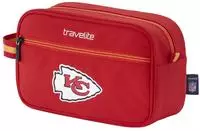 travelite Kosmetiktasche "travelite x NFL Kulturtasche" Unisex Kulturtasche gro&szlig;es