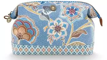 PiP Studio Cooper Cosmetic Purse Large, Matata blau