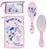 TataWay Minnie Reise-Kulturbeutel-Set mit Kamm und Handtuch, rosa