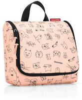 Reisenthel RST.WH3064, Reisenthel Toiletbag Kids Wash Bag Beige Cats And Dogs Rose
