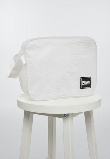 Urban Classics Cosmetic Pouch Mesh Gum small (TB3329-00220-0050) white