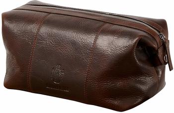 Leonhard Heyden Roma Toilet Bag brown