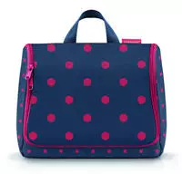 Reisenthel RST.WO3075, Reisenthel Xl Wash Bag Blau Mixed Dots Red