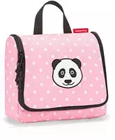 Reisenthel RST.WH3072, Reisenthel Toiletbag Kids Wash Bag Rosa Panda Dots Pink