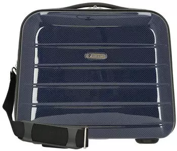 CHECK.IN London 2.0 Beautycase carbon blue