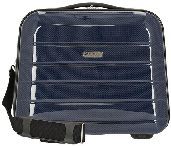 CHECK.IN London 2.0 Beautycase carbon blue