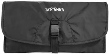 Tatonka Travelcare - Flache Waschtasche zum Aufh&auml;ngen mit F&auml;chern und Spiegel - Black - 32 x 17 x 4 cm