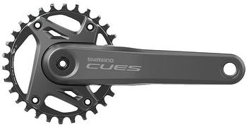 Shimano CUES Kurbelgarnitur FC-U6000-1 schwarz Shimano CUES Kurbelgarnitur FC-U6000-1 schwarz
