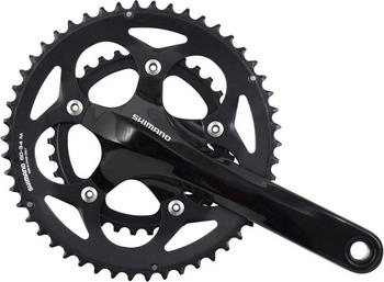 Shimano FC-RS400 Kurbelgarnitur schwarz (EFCRS400CX04X)