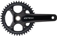 Shimano IFCRX8201DXB2, Shimano GRX RX820 Kurbelgarnitur 42T in 172,5mm Schwarz