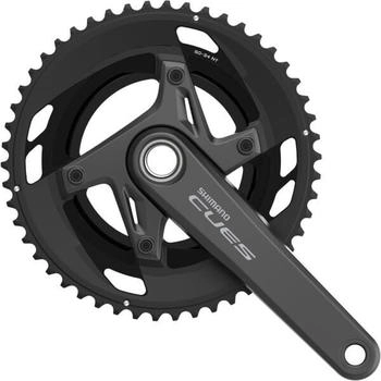 Shimano Kurbelgarnitur CUES FC-U6040-2, 170mm, 50x34Z, 9/10-fach, Hollowtech II