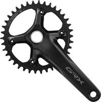 Shimano EFCRX6101AXB0, Shimano GRX Kurbelgarnitur FC-RX610-1 Hollowtech II 165,0 mm