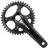 Shimano Kurbelgarnitur GRX FC-RX820 40 Z&auml;hne 1x12 fach - 172,5 mm Schwarz