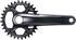Shimano Kurbelgarnitur DEORE XT FC-M8120-1 12-fach 165 mm ohne Kettenblatt