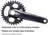 Shimano Kurbelgarnitur DEORE XT FC-M8120-1 12-fach 165 mm ohne Kettenblatt