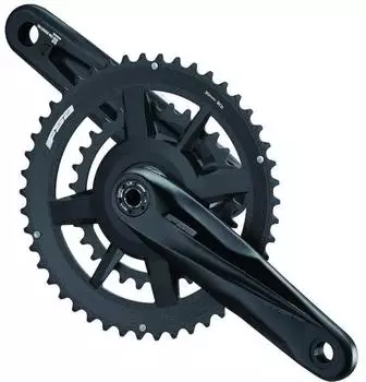FSA Gossamer AGX+ 2x 46x30D 11V Gravel black 175mm Megaexo24 Direct Mount