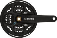 Shimano EFCM311C222CL, Shimano Altus M311 Crankset Schwarz 170 mm / 42/32/22t Black