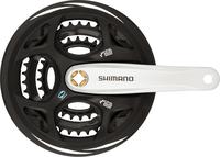Shimano EFCM311C888XL, Shimano Altus M311 Crankset Schwarz 170 mm / 48/38/28t Black