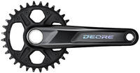 Shimano EFCM61201EXA2, Shimano Deore M6120 Crankset Schwarz 175 mm / 32t Black