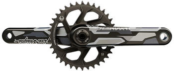 Truvativ Desc Eagle DH CoLab Troy Lee Designs Crankset 36Z DM black 165mm