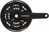 Kurbelgarnitur 42/32/22 schwarz 175mm: Shimano Altus FC-M311
