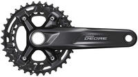 Shimano EFCM41002BCX66, Shimano Deore M4100 Boost Hollowtech Ii Crankset Schwarz 170
