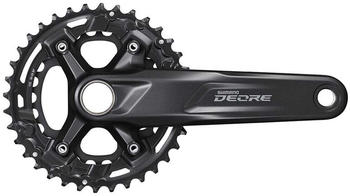 Shimano Deore M4100 Hollowtech Ii Crankset black 170mm (36/26)
