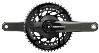SRAM Force Axs D2 Spider Dub Crankset Power Meter silver 170mm (46/33)