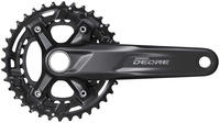Shimano EFCM51002EX66, Shimano Deore Kurbelgarnitur FC-M5100-2 175,0 mm 26-36...