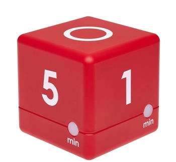 TFA Dostmann Timer Cube Timer Rot digital