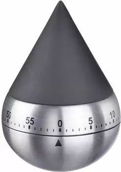 Westmark Präsentia Küchentimer, mechanisch, schwarz/silber (10932260)