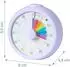 Relaxdays Visueller Timer mit optischem Alarm, lila, für Kinder