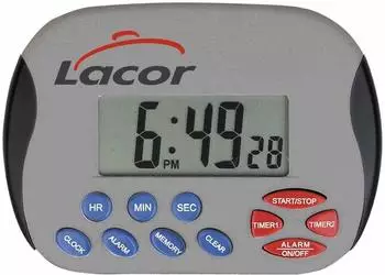 Lacor Digitale Küchenuhr mit Akustikalarm (60805)