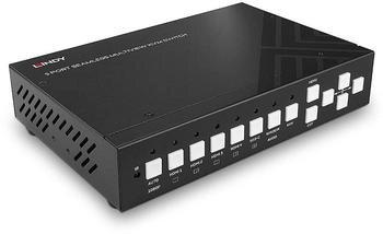 Lindy 5 Port Seamless Multiview KVM Switch HDMI 4K (32330)
