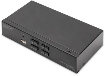 Digitus KVM-Switch DisplayPort 4x1 USB 4K@60Hz (DS-12891)