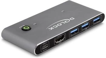 DeLock HDMI KVM Switch 8K 60 Hz mit USB 5 Gbps (18647)